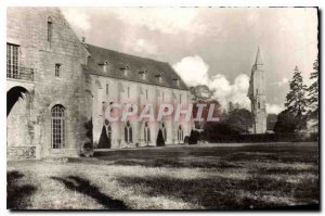 Old Postcard General view East coast Abbey Royaumont