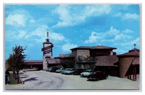 Western Hills Hotel Parking Lot Fort Worth Texas TX UNP Chrome Postcard N18