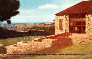 Arizona Grand Canyon North Rim View From The Lodge