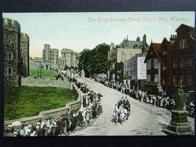 British Royalty WINDSOR CASTLE Collection x 5 in c1902 UB Postcard (1)