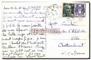 Old Postcard Route De Sallanches Combloux Megeve The lace and Mont Blanc