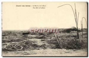 Old Postcard Chemin des Dames The Mill Laffaux Army