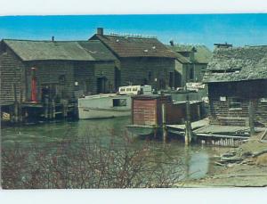 Pre-1980 HARBOR SCENE Leland Michigan MI hp7017