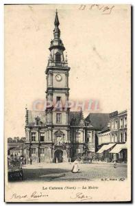 Old Postcard Le Cateau The Mayor