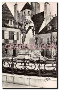 Old Postcard Dijon Place des Cordeliers