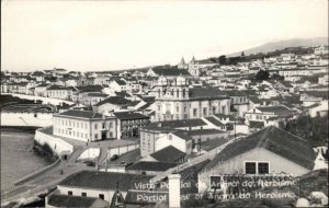 Terceira Island Portugal Angro do Heroisma Real Photo Vintage Postcard