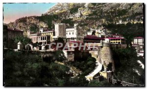 Old Postcard La Cote D & # 39Azur Monaco Palais Du Prince