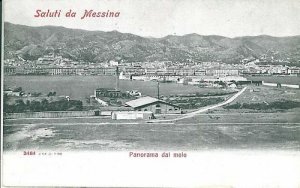 Vintage postcard: MESSINA CITY-