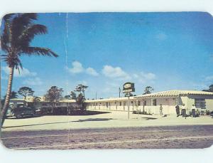 Bent Pre-1980 MOTEL SCENE Fort Lauderdale Florida FL hk1989