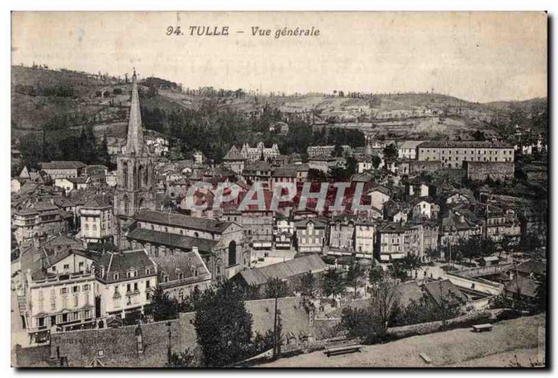 Tulle - Vue Generale - Old Postcard