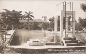 RPPC Postcard Hotel Valles C Valles Mexico