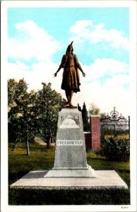 Virginia Jamestown Island Princess Pocahontas Monument