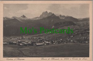 Italy Postcard - Cortina d'Ampezzo, Becco Di Mezzoodi - Belluno, Veneto  RS34041