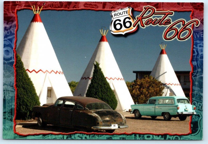 HOLBROOK, Arizona AZ ~ Route 66 WIGWAM MOTEL Roadside  4x6 Postcard