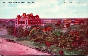 Oklahoma Enid Court House and Square