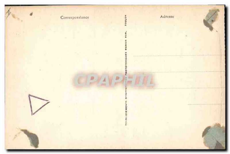 Old Postcard Saint Maximin Var the Basilica Altar