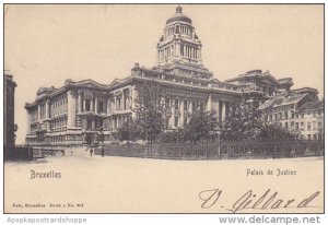 Belgium Brussels Palais de Justice 1904