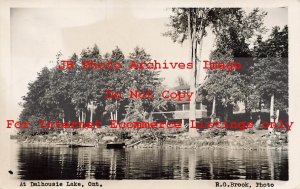 Canada, Ontario, Dalhousie Lake, RPPC, Lake Scene, Brook Photo