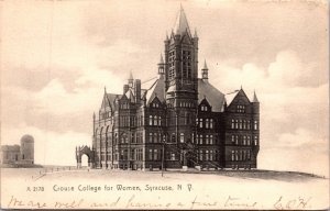 Postcard Crouse College for Women in Syracuse, New York
