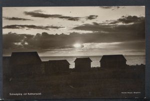 Sweden Postcard - Solnedgang Vid Kalmarsund. Posted 1958 -    T6868