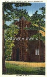 Little Chapel on Fort Raleigh Reservation in Roanoke Island, North Carolina