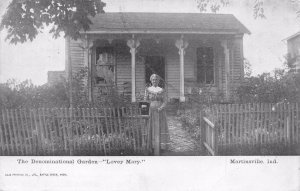 The Denominational Garden & Lovey Mary - Martinsville, Indiana - Postcard 1907