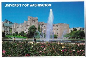 Joseph Drumheller Fountain University of Washington Seattle Washington 4 by 6