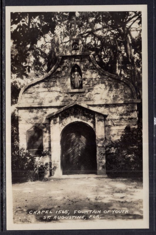 Chapel 1565,Fountain of Youth,St Augustine,FL