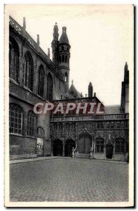 Old Postcard Bruges Basilica of the Holy Blood