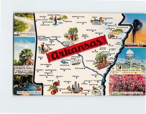Postcard Arkansas USA