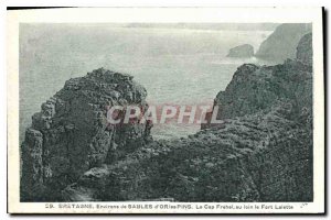 Postcard Ancient Britain Around Golden Sands pines Cape Frehel off the Fort-l...