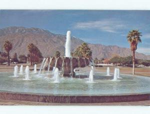 Pre-1980 FOUNTAIN Palm Springs - Near Anaheim & Los Angeles CA E7733@