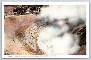 National & State Parks~Wyoming~Yellowstone~Crater Of Mud Volcano~Haynes Postcard