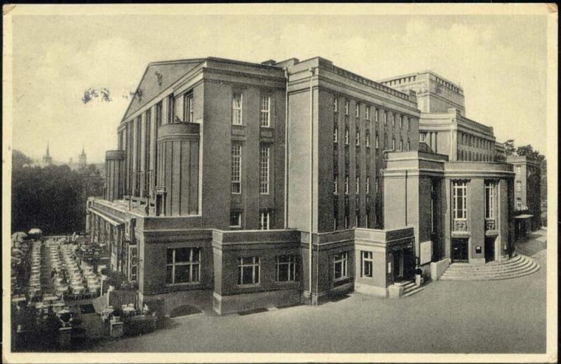 czech, TEPLICE-SANOV, TEPLITZ-SCHÖNAU, Theater Theatre (1930s)