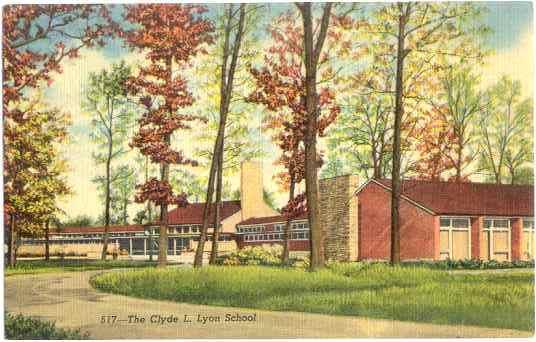 Clyde L. Lyon School, Glenview, Illinois IL, Linen