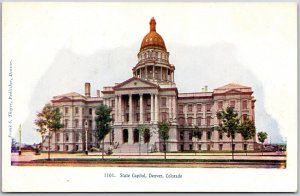 State Capitol Denver Colorado CO Government Office Building Postcard