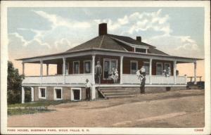 Sioux Falls SD Sherman Park House c1920 Postcard