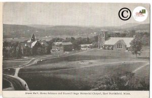 Vintage Postcard Stone Hall Home Science and Russell Sage Memorial Chapell