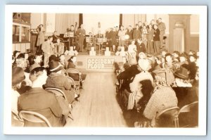 Saint Paul Minnesota MN Postcard RPPC Photo Music Band Concert Occident Flour