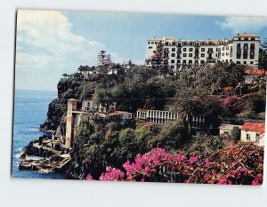 Postcard The Private gardens and swimming Pool Reids Hotel Madeira Portugal