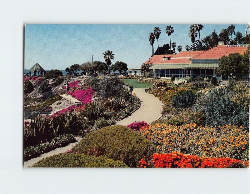 Postcard The Victor Hugo Inn, Heisler Park, Laguna Beach, California