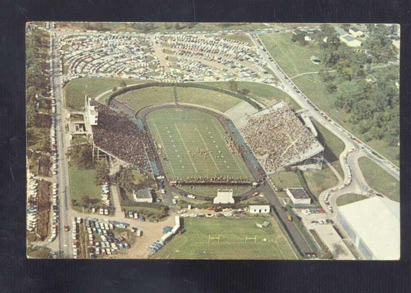 FAYETTEVILLE ARKANSAS RAZORBACKS FOOTBALL STADIUM 1959 VINTAGE POSTCARD