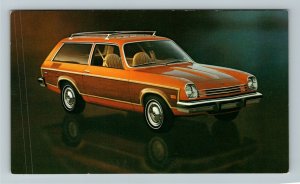 1977 Chevrolet Vega Estate Wagon Chrome Postcard