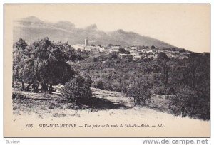 Vue Prise De La Route De Sidi-Bel-Abbes, Sidi-Bou-Medine, Algeria, Africa, 19...