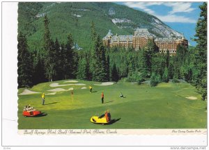 Golf Course , Banff Springs Hotel , BANFF , Alberta , Canada , PU-1972