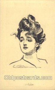 Artist Signed Charles Dana Gibson, Postcard Postcards unused