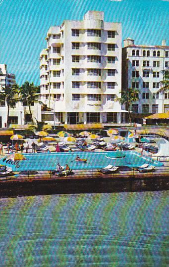 The Traymore Hotel Pool Miami Beach Florida 1959