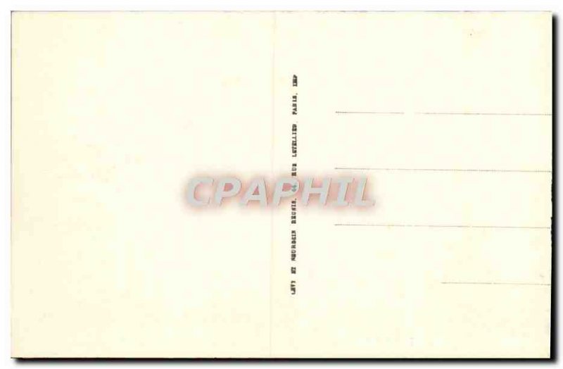 Old Postcard Pierrefonds Chateau East Facade