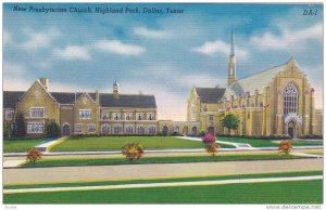 New Presbyterian Church, Highland Park, Dallas, Texas, 30-40s