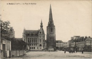 CPA REDON La Place Saint-Sauveur (1251733)